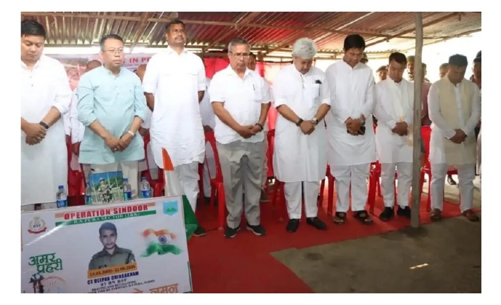 এম এল এ শিংনা বি এস এফকি কন্সটেবল বিক্রমগী য়ূমদা চত্তুনা ঈকায়খুম্নবা ঊৎখ্রে, অৱাবা ফোঙদোকখ্রে