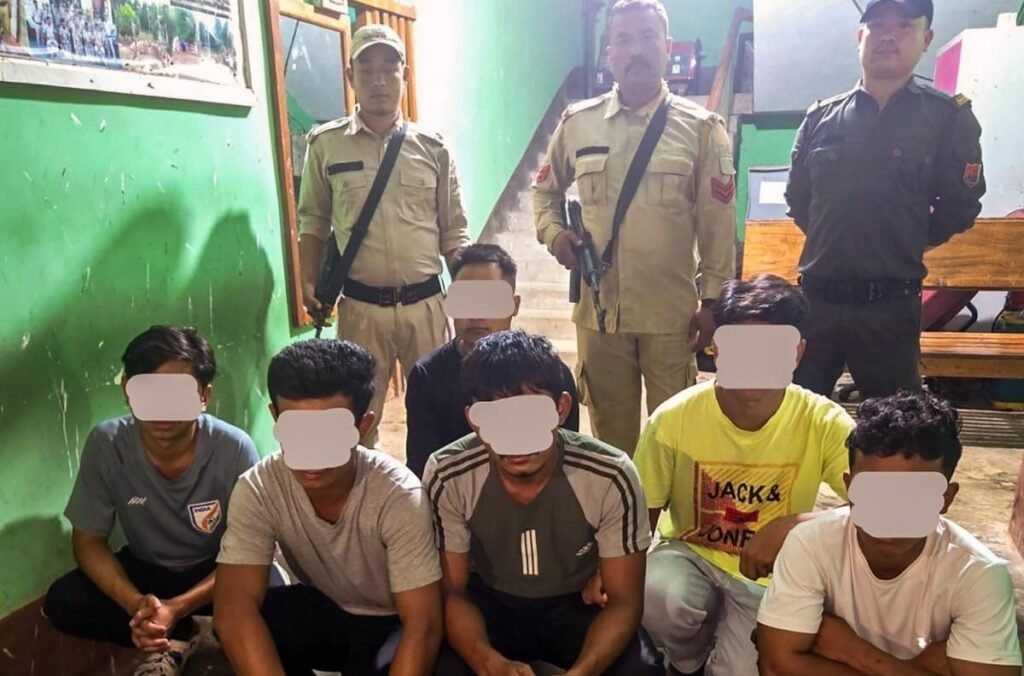 অরম্বাই তেঙ্গোলগী থৌমী ৬ বিষ্ণুপুর দিষ্ট্রিক্ট পুলিসনা ফাগৎখ্রে