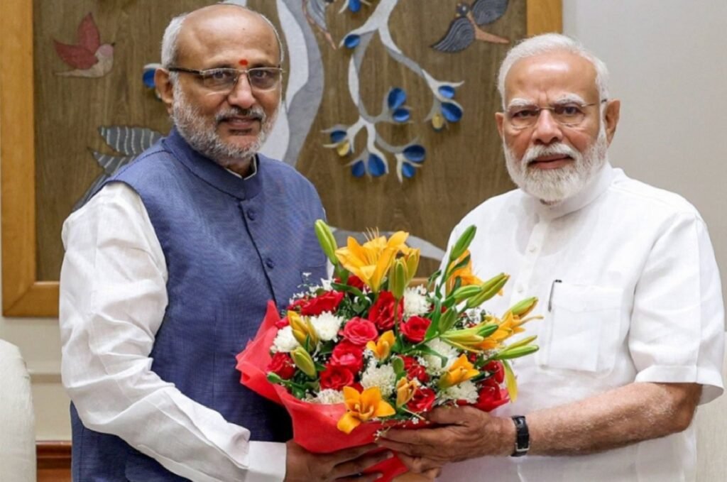 লৈবাক অসীগী ভাইস প্রেসিডেন্ট ওইননবা প্রোজেক্ট তৌরিবা রাধাক্রিষ্ণন্না পি এম মোদিগা ন্যু দিল্লিদা উনখ্রে