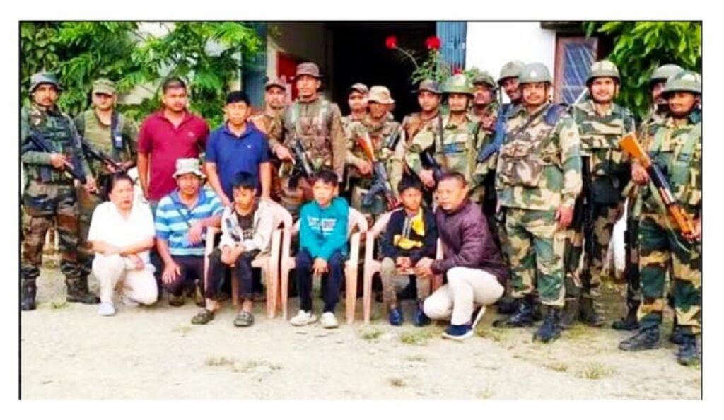 স্কুলগী হোষ্টেলদগী মাঙখিবা অঙাঙ অহুম সেক্যুরিটি ফোর্স না রেসক্যু তৌবা ঙমখ্রে