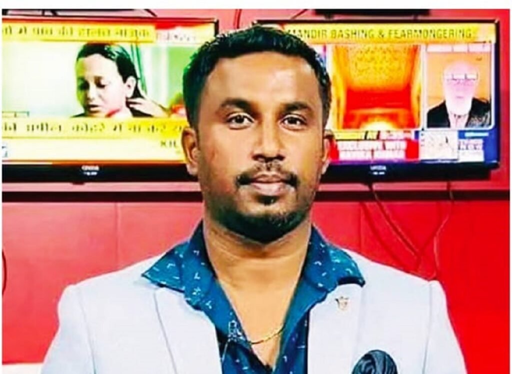 হোর্নবিল টিভি গী রিপোর্টর অমা শকখঙদবশিংনা নোংমৈনা কাপ্লম্লে