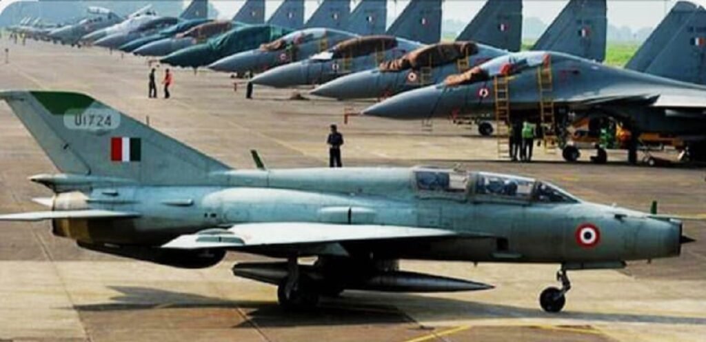 রসিয়ানা শাবা মিগ-২১ ফায়টর জেট কায়নবগী থৌরম পাঙথোকখ্রে