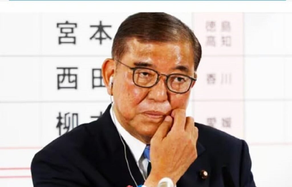 জাপানগী প্রাইম মিনিষ্টর সিগেরু ইসিবা ফম থাদোক্লে হায়না খঙহৌদনা লাউথোরকখ্রে